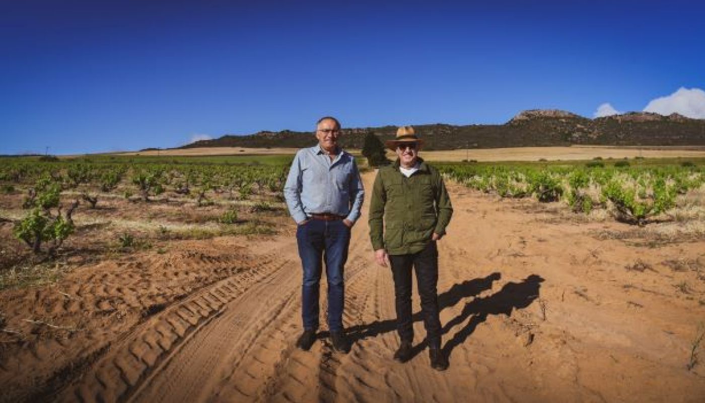 WWC21 van Niekerk C - Potgieter and Oubaas in the Carel van Zyl Old Vine Grenache