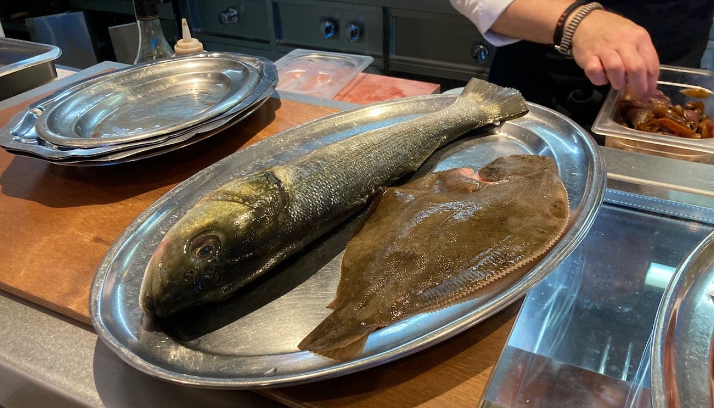 Our fish at Cal Campaner