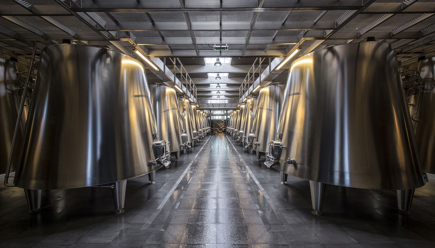 Ch Pichon Lalande's fementation tanks