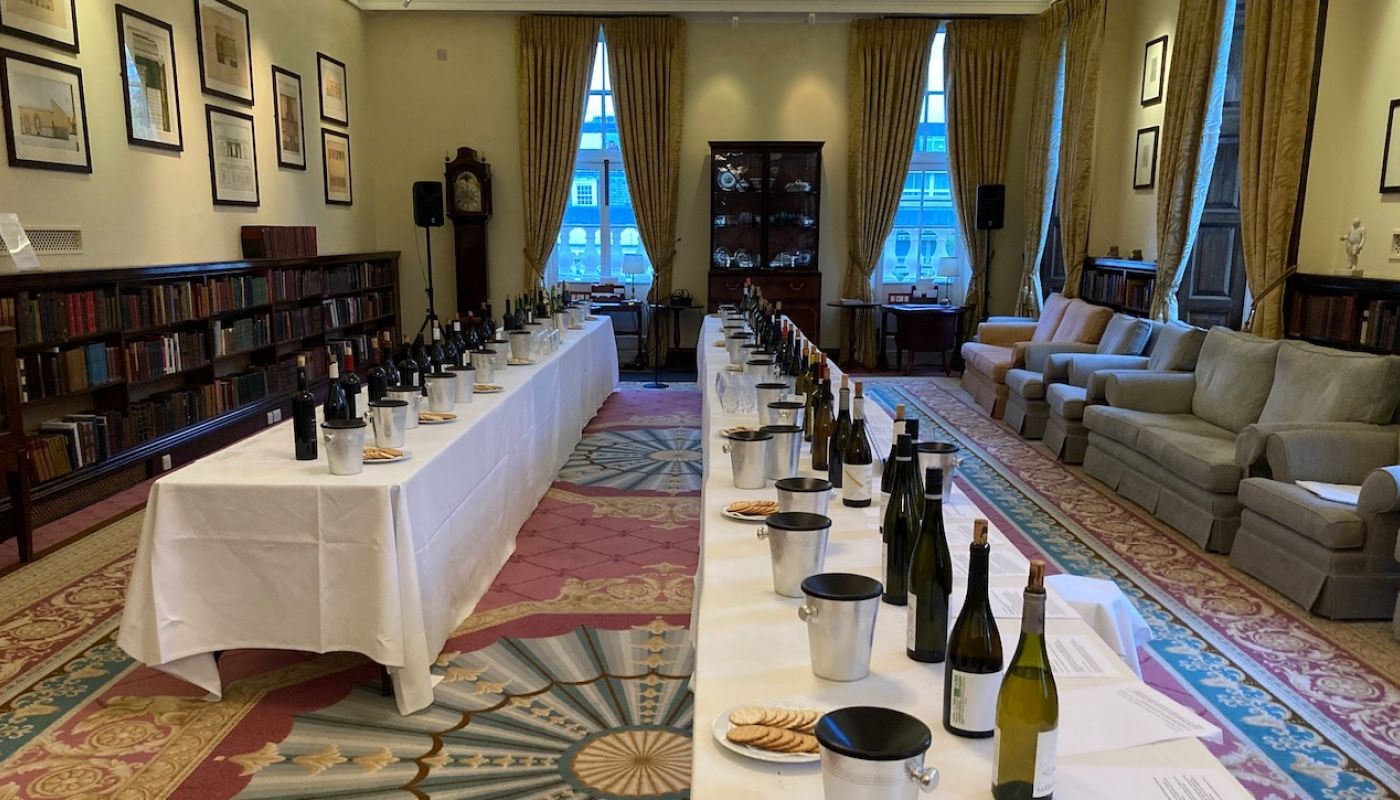 Rare grape variety tasting at The Athenaeum