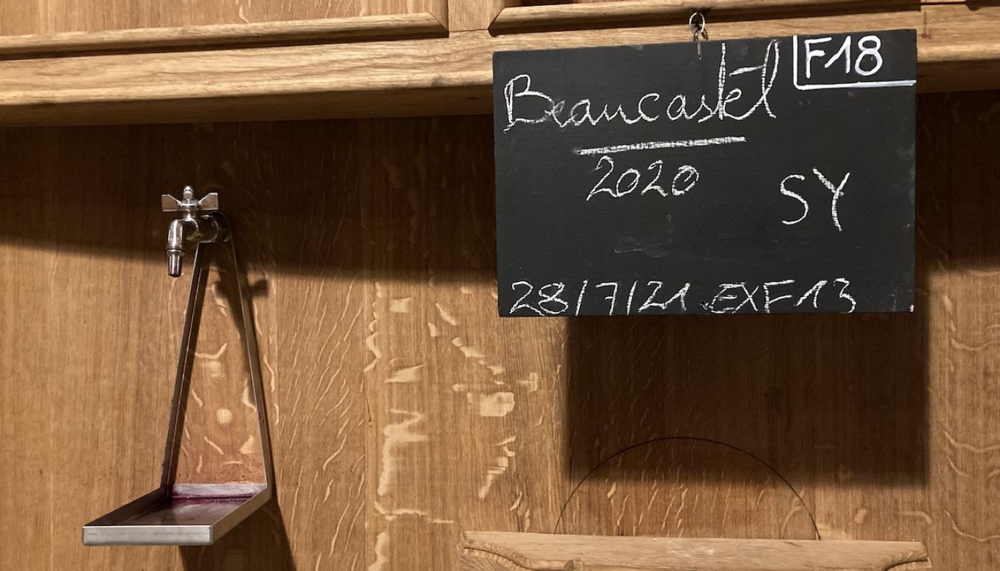 Foudre of 2020 at Ch de Beaucastel