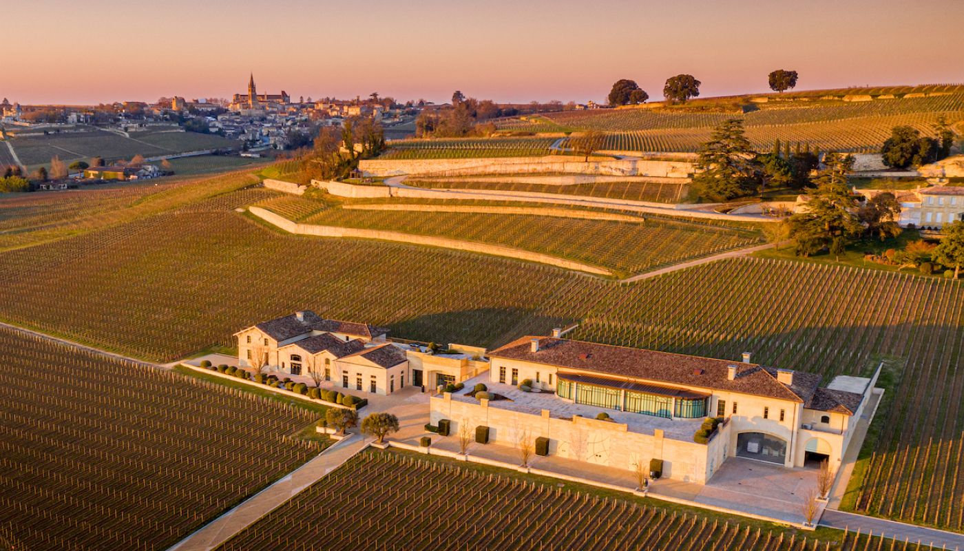 Ch Pavie from above