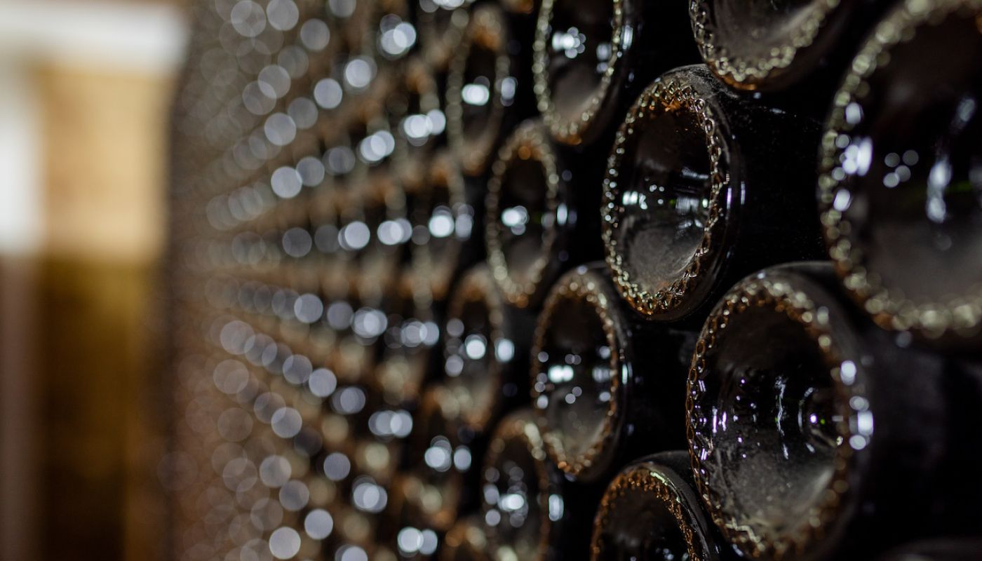 Dr Konstantin Frank's bottles on tirage