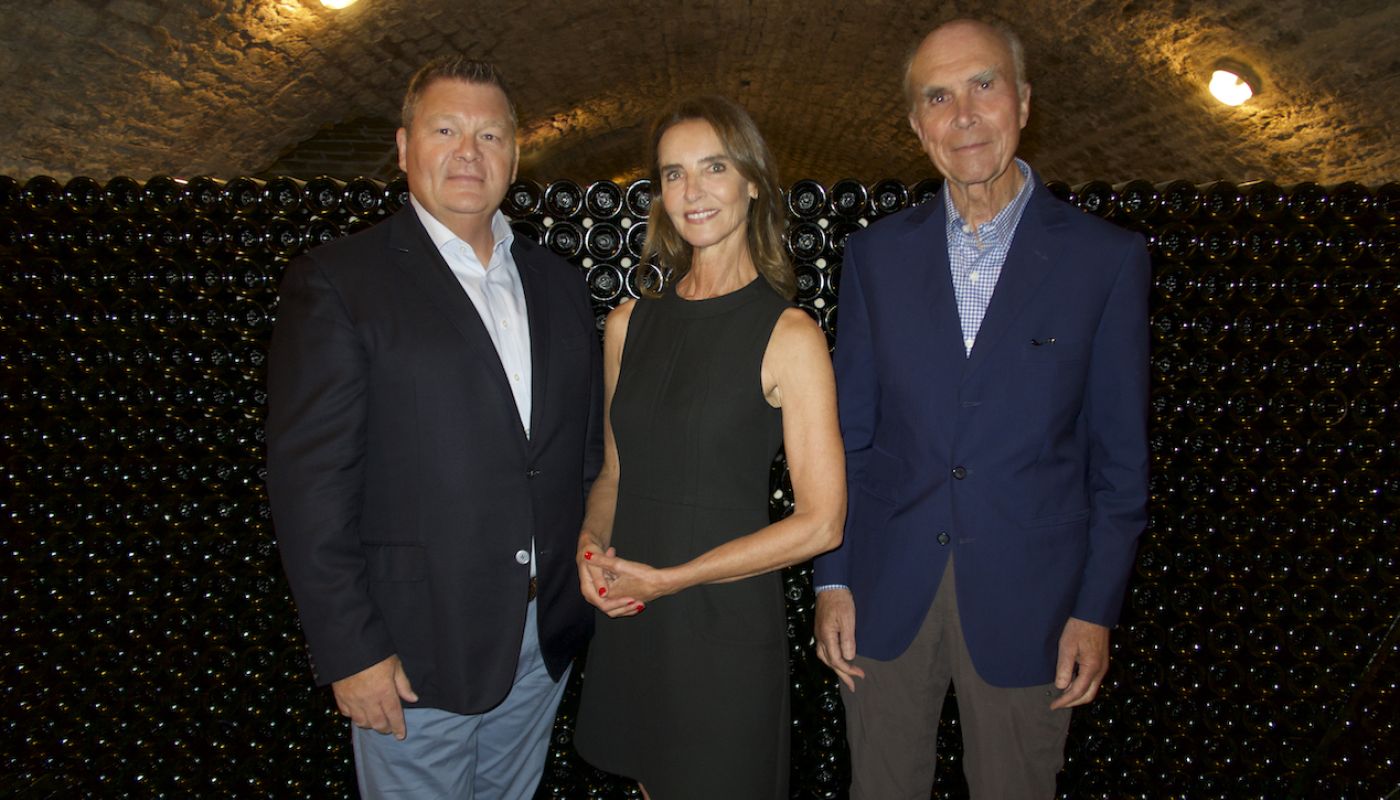 Bertrad de Villaine, Perrine Fenal and Aubert de Villaine