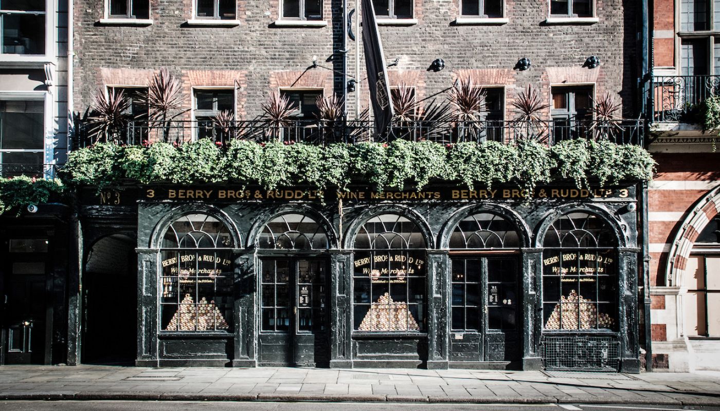 Berry & Bros & Rudd original premises