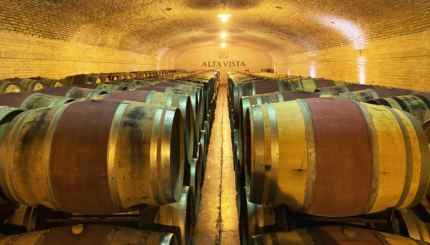 Alta Vista barrel room