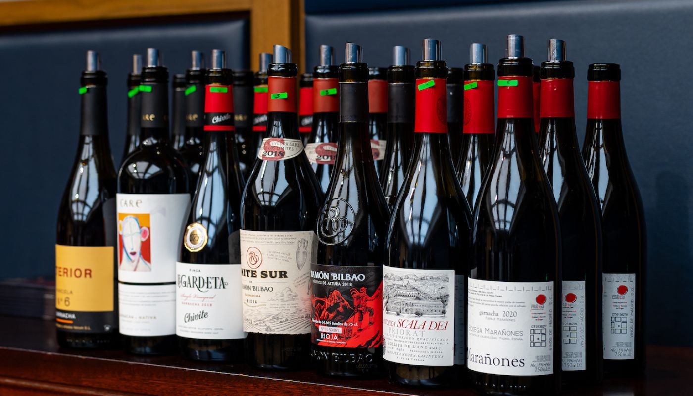 Handpicked glorious Garnachas
