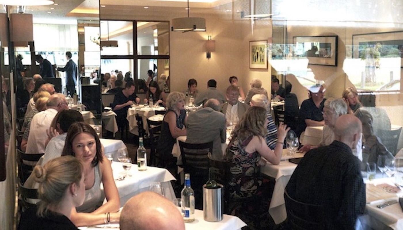 Chez Bruce lunch service