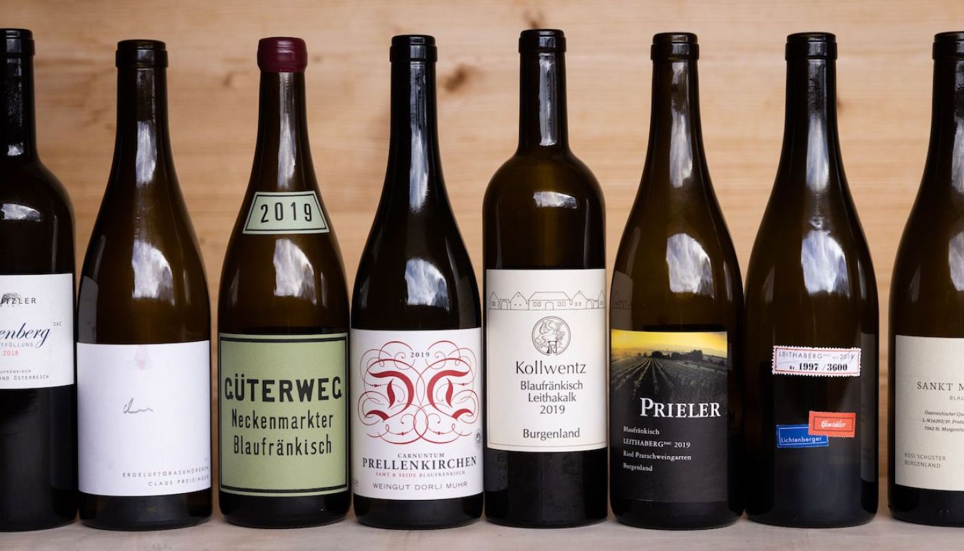 Blaufrankisch bottles cu