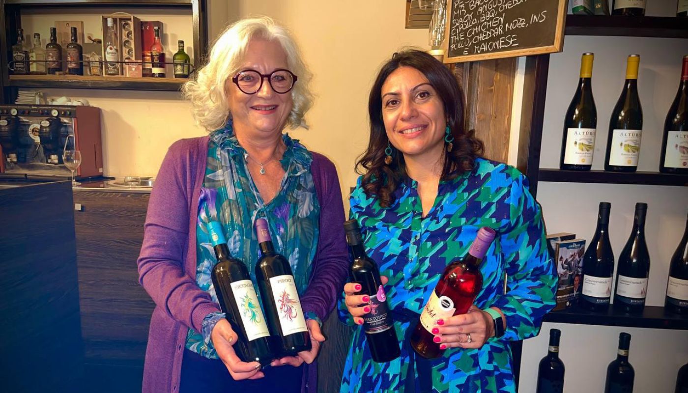 Giusy Andreacchio with Mariolina Baccellieri