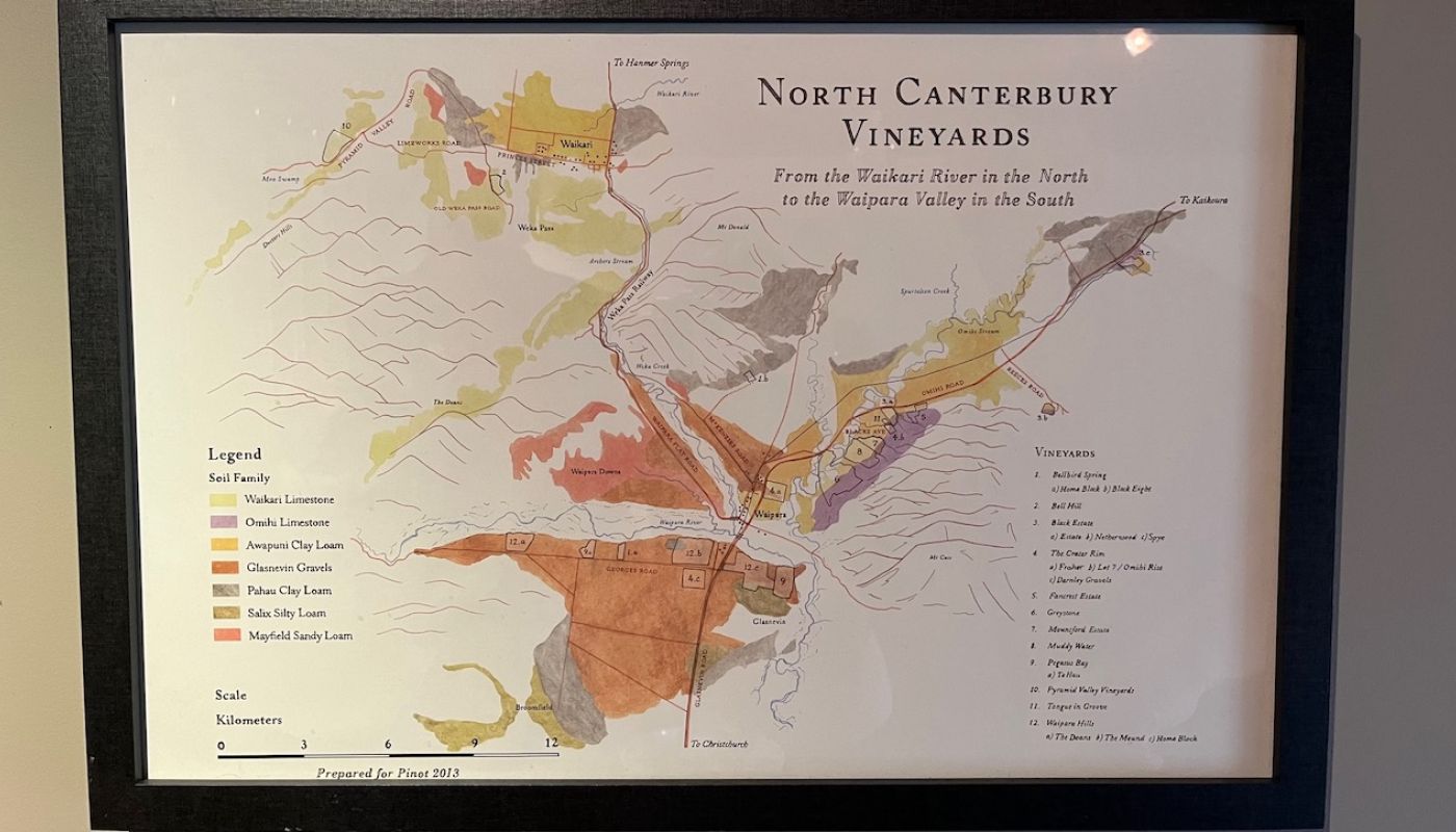 N Canterbury map