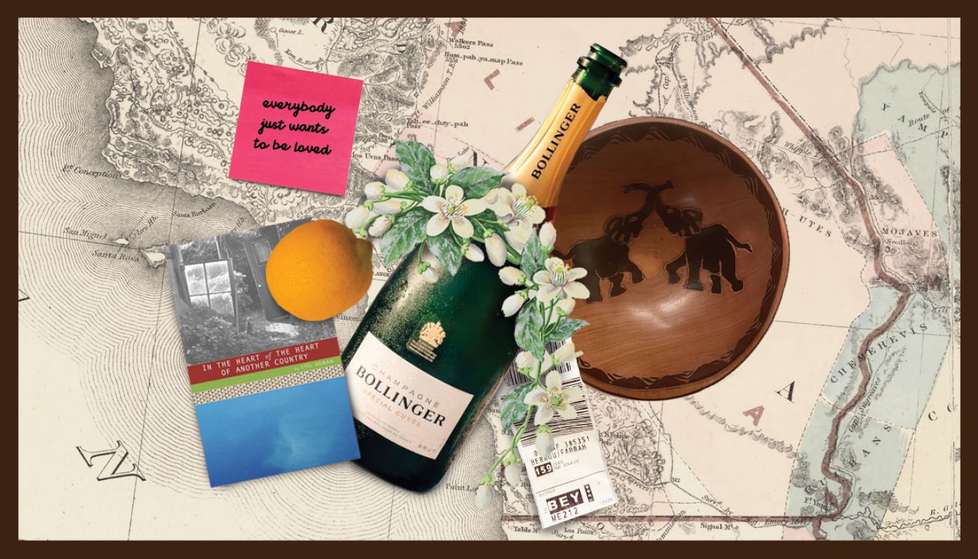 A collage by Farrah Berrou