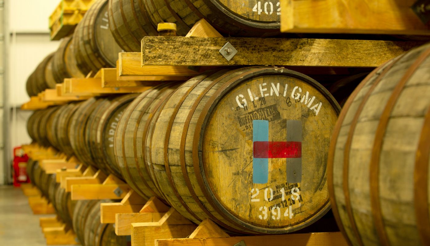 Glenigma whisky casks