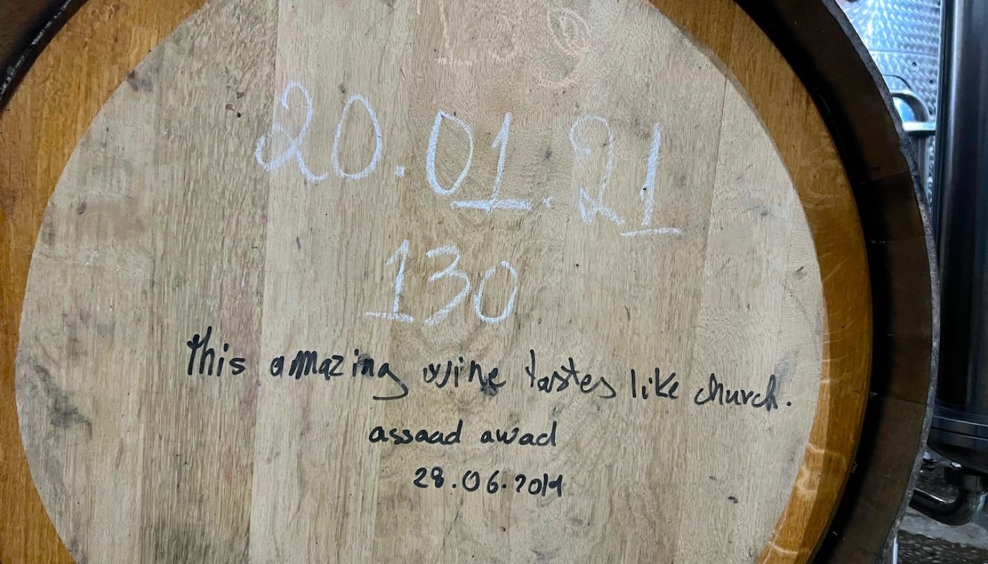 Voskeni - Assaad Awad signed barrel