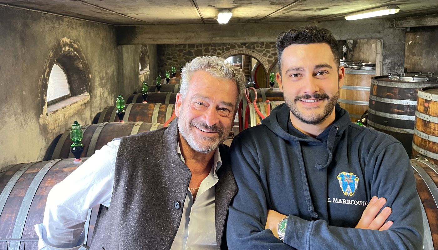 Alessandro and Jacopo Mori of Il Marroneto