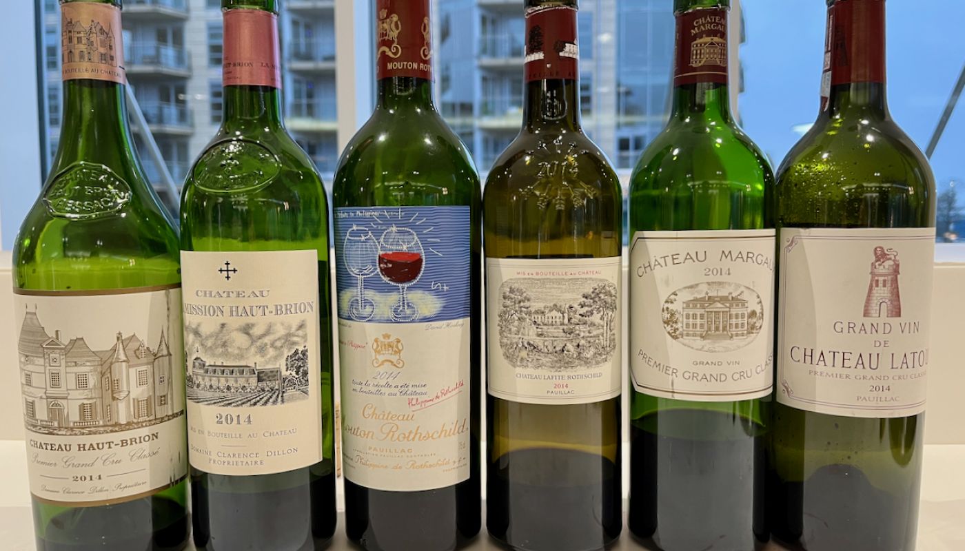 Bordeaux 2014 left-bank first growths