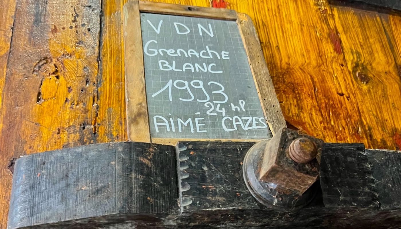 Maison Cazes Grenache Blanc 1993 VDN foudre