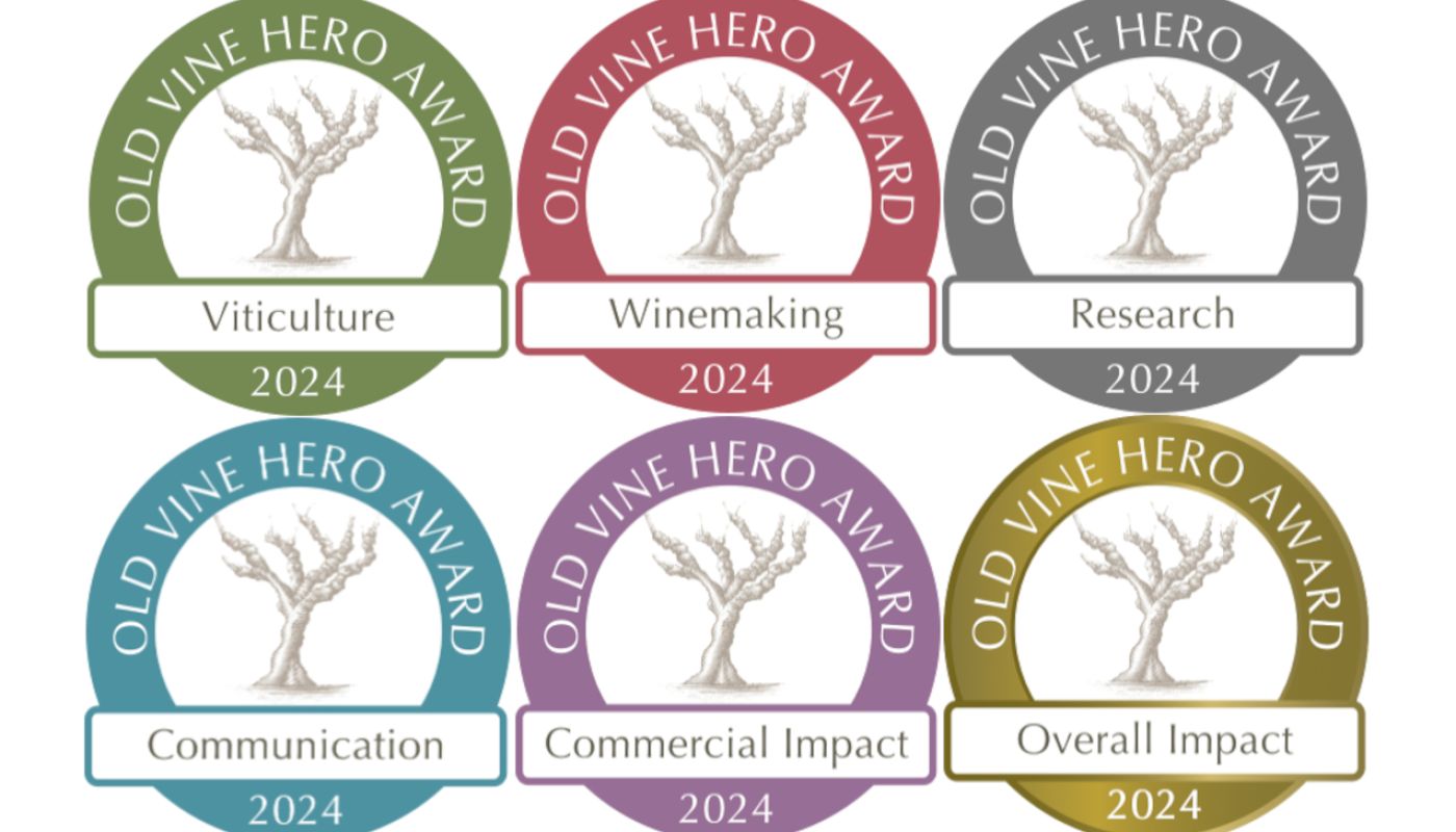 Old Vine Hero Awards logos