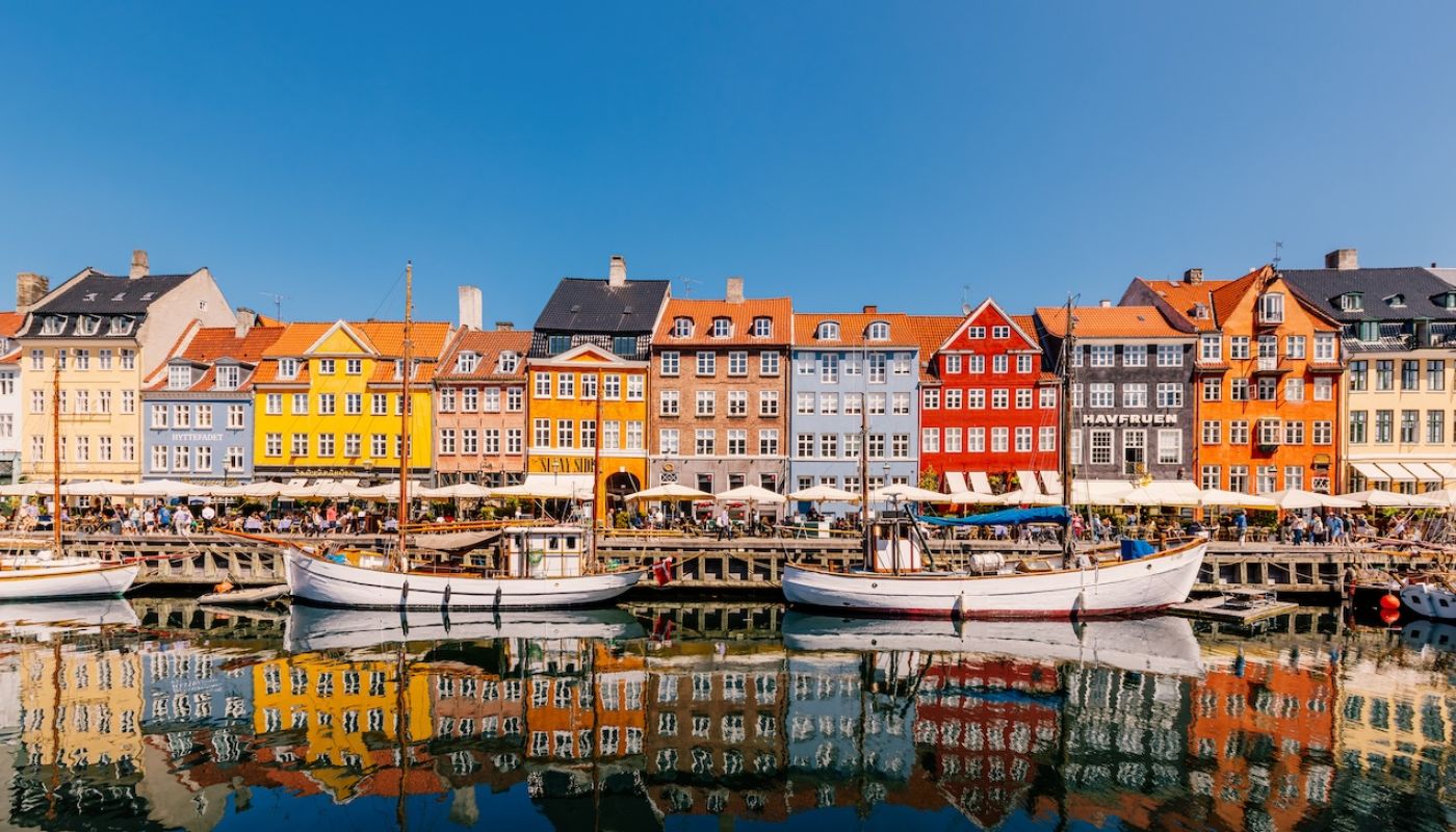 Nyhavn harbour in Copenhagen