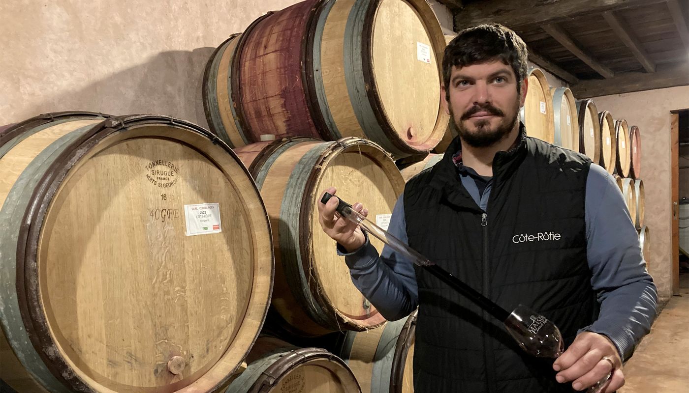 Guillaume Clusel, Domaine Clusel-Roch (Côte Rôtie)