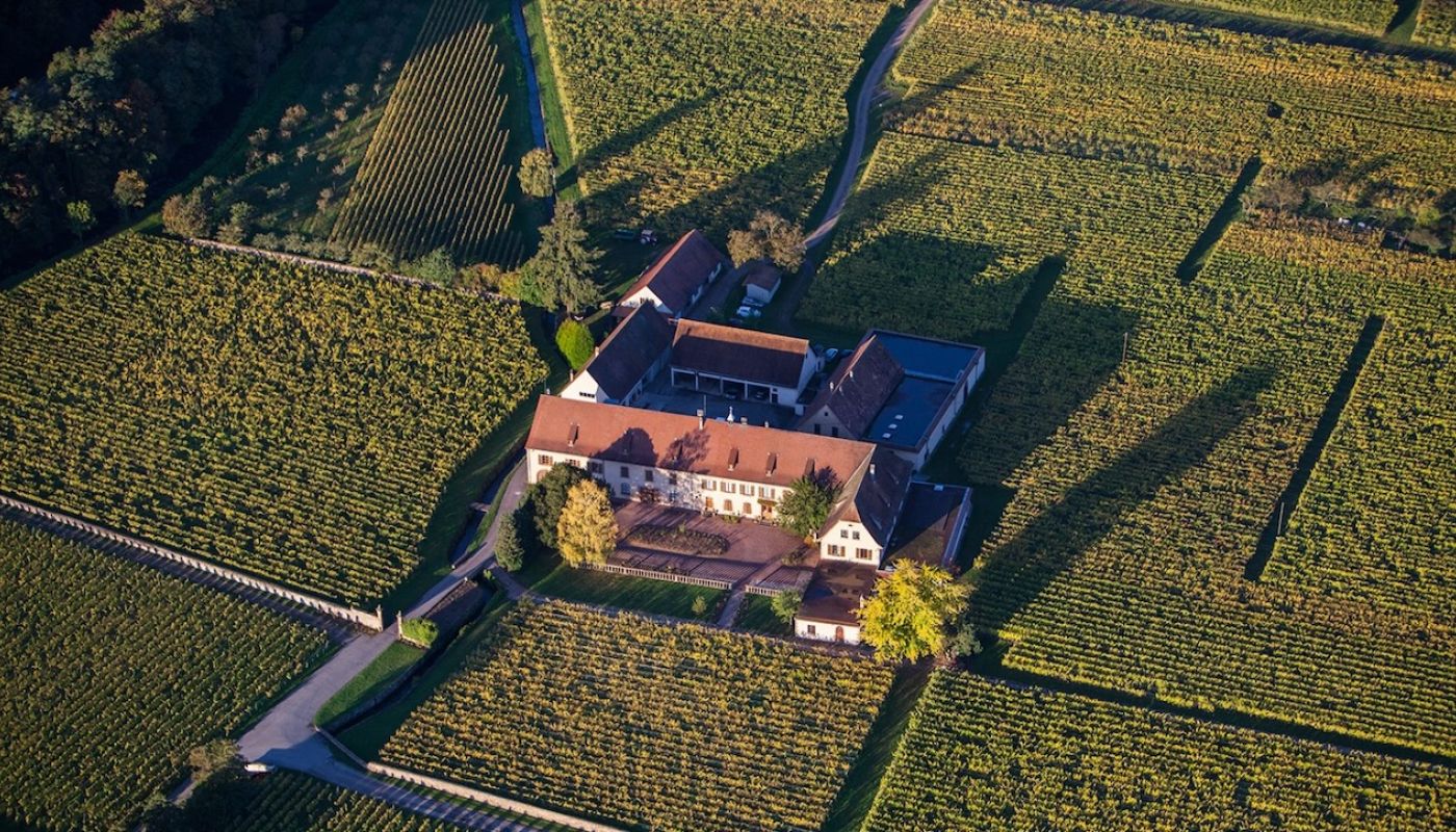 Domaine Weinbach from above
