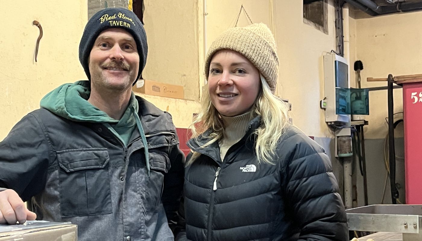 Matt Chittick and Camille Thiriet of Maison M C Thiriet