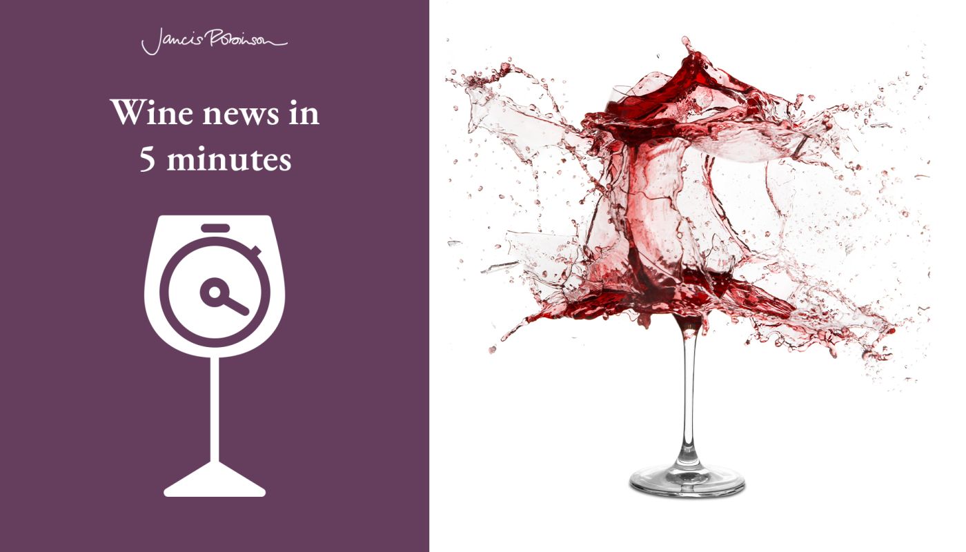 broken wine glass by Krasyuk via iStock and wine-news-5-min-logo