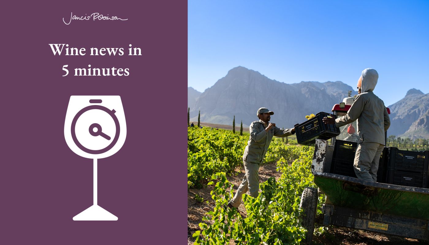 Wine news in 5 19 April 2025 image