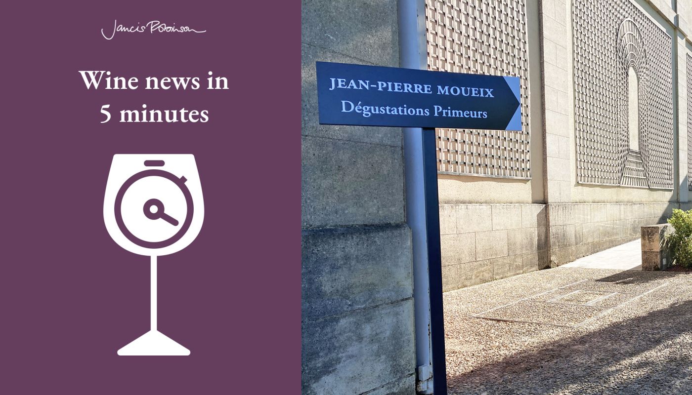 Wine news in 5 25 April 2025