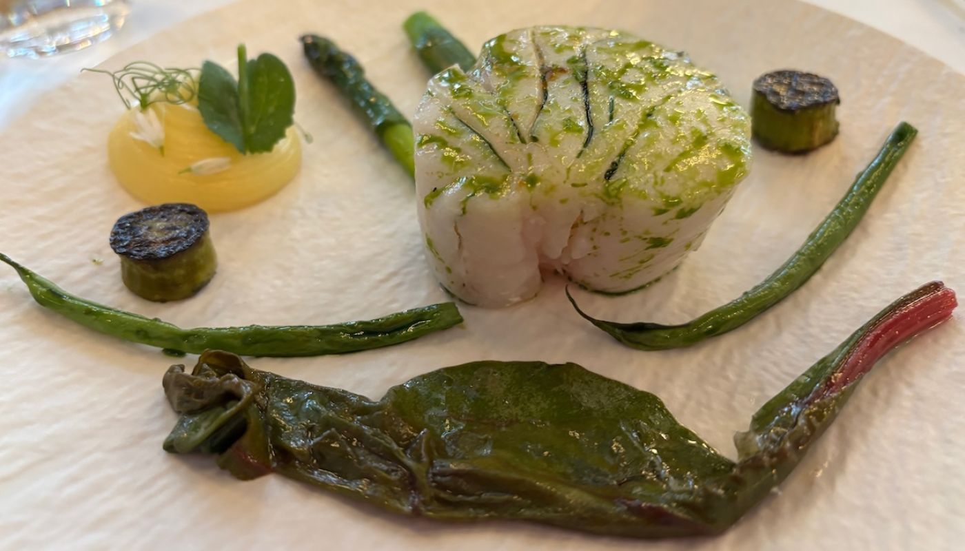 Cod main course at The Capital