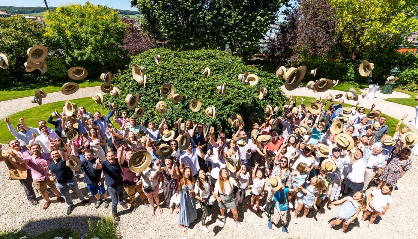 PFV family members at Pol Roger in 2024