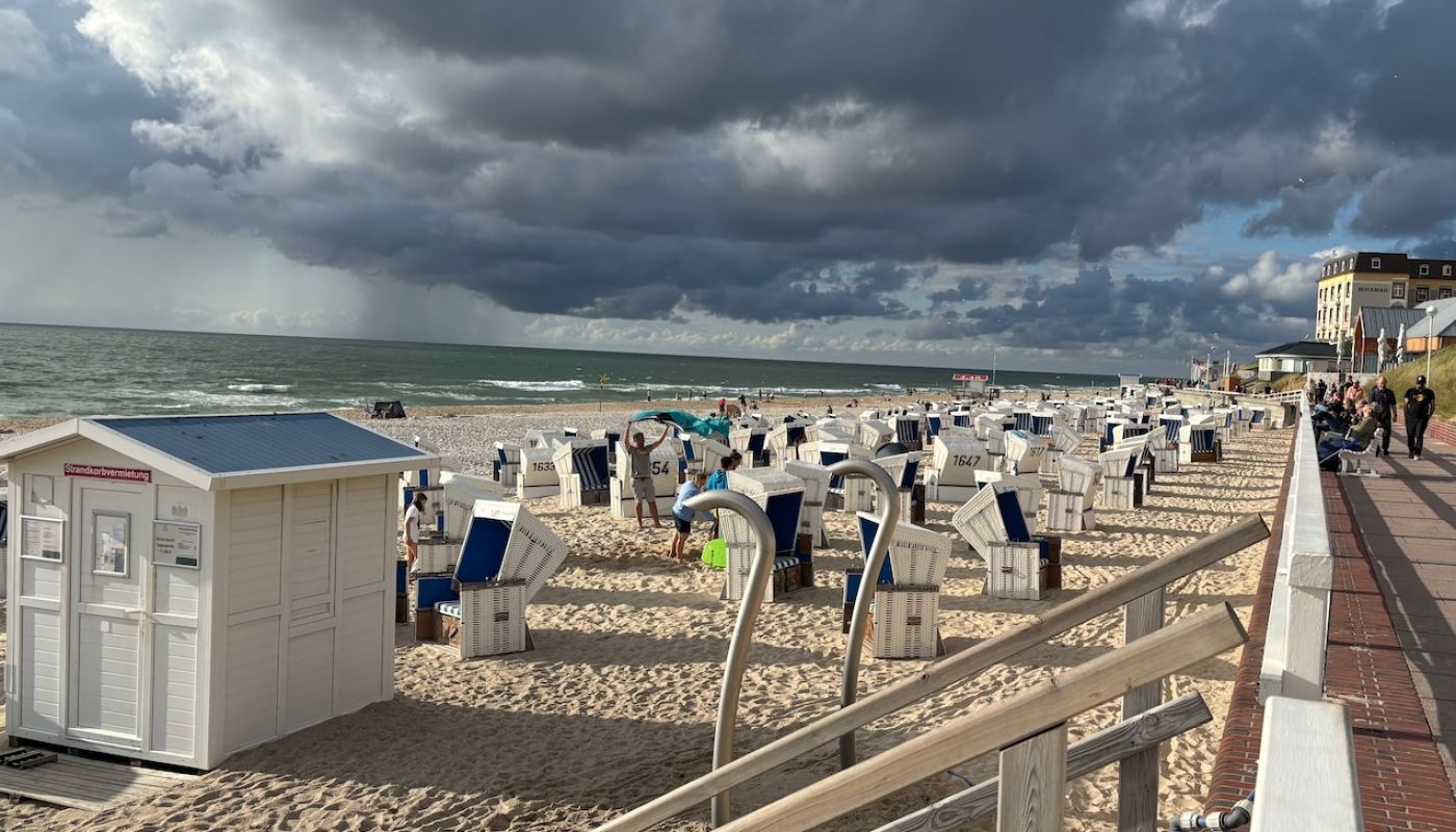 Westerland beach