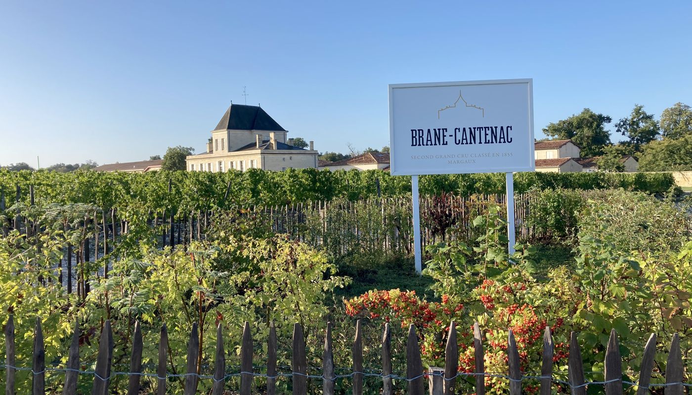 Château Brane-Cantenac and vineyards
