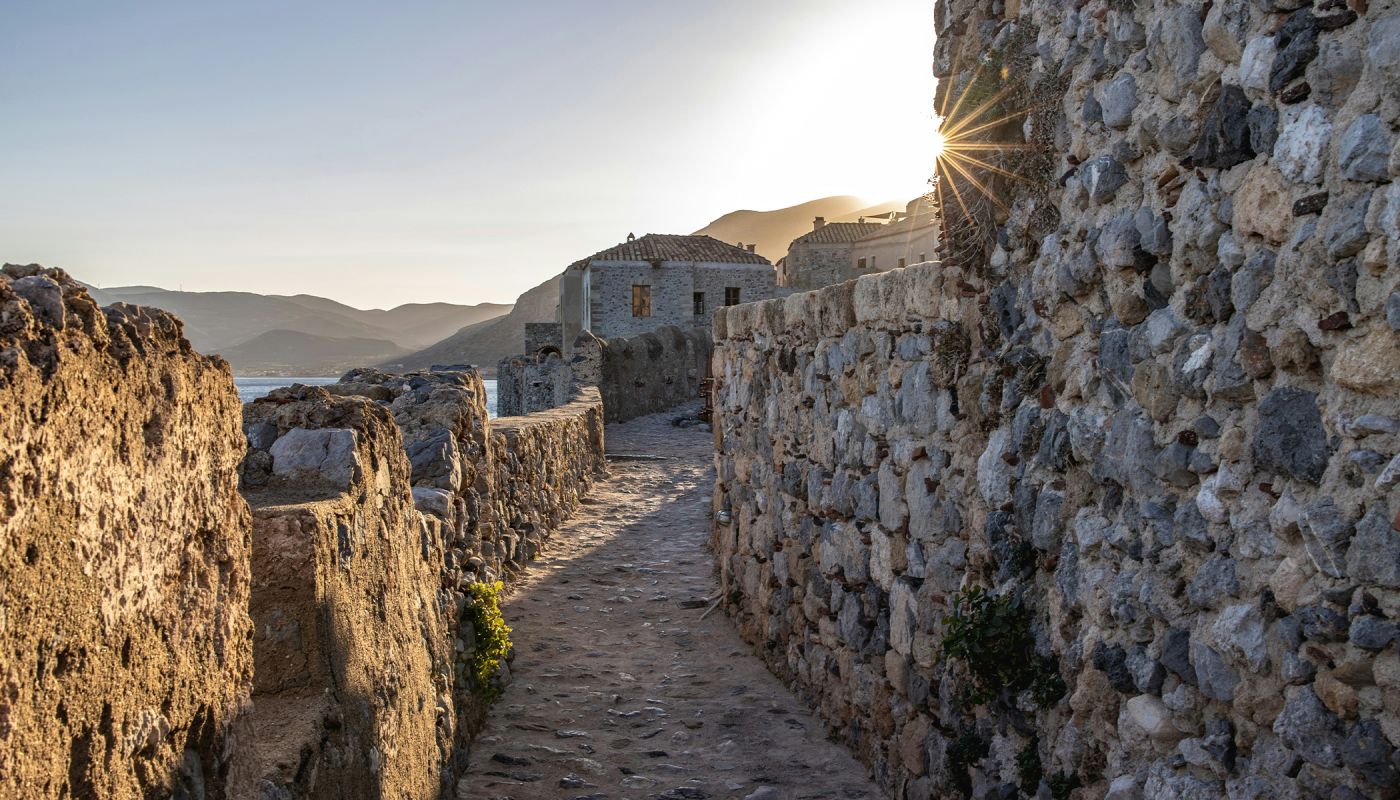 Monemvasia voltes by Ernests Vaga