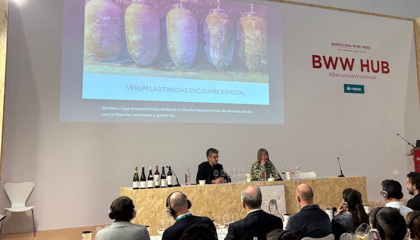 Ferran and JR at Barcelona Wine Week