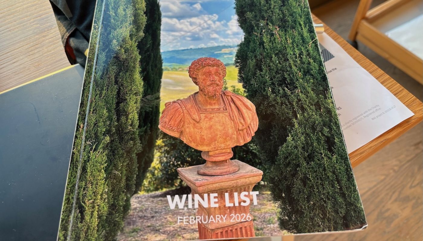 Doppo wine list