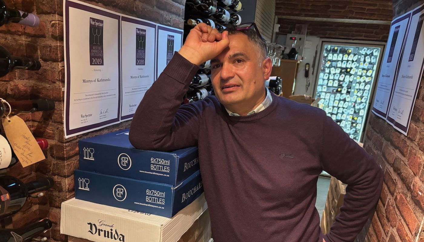 Shiva in the Monty's cellar