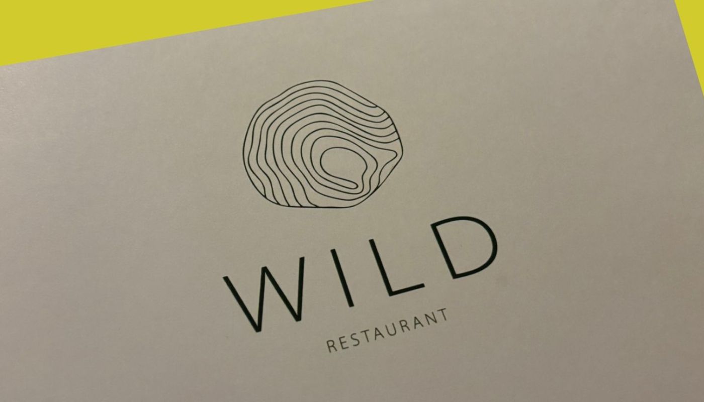 Wild menu - yellow background