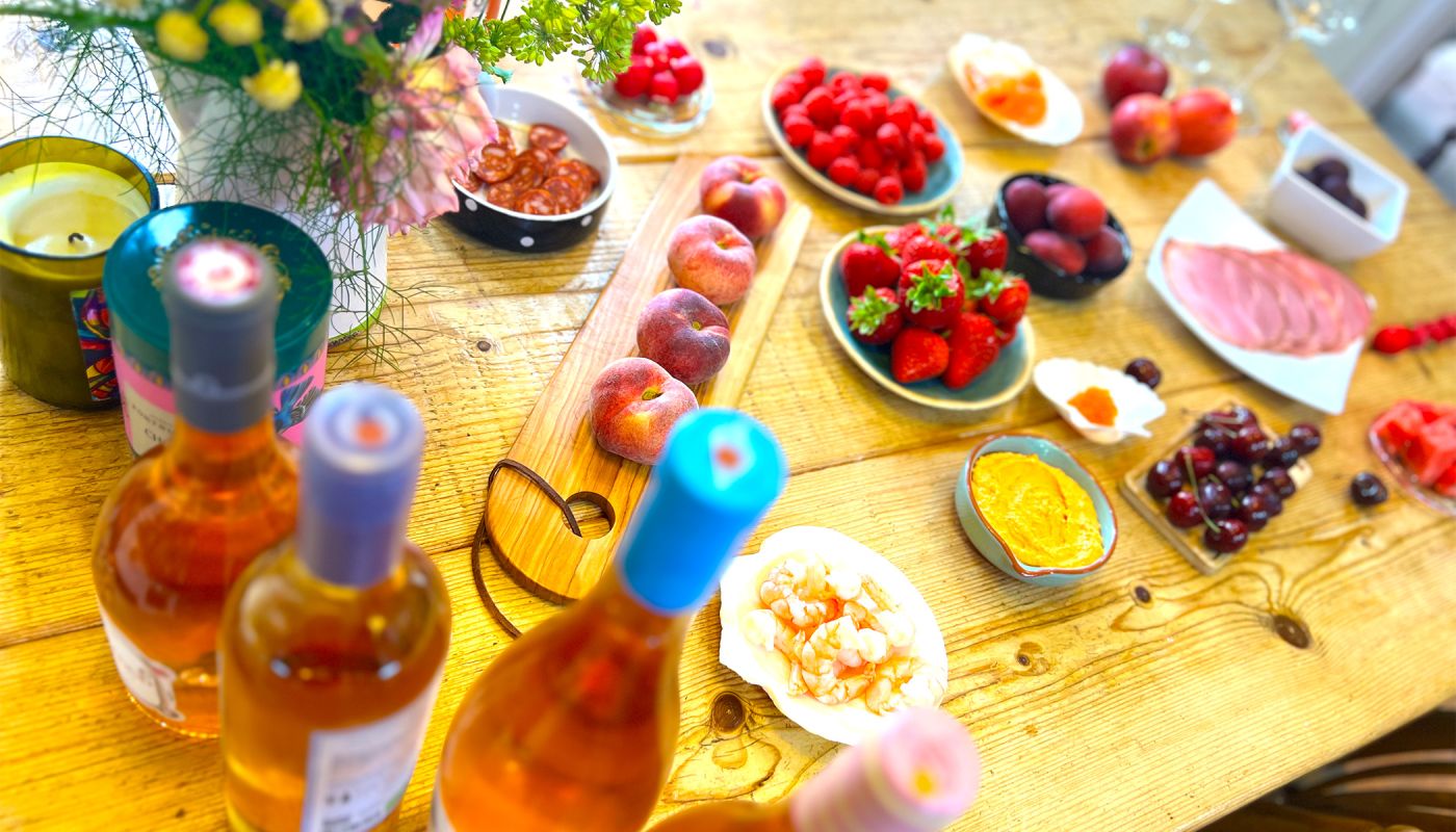 rosé picnic by Tamlyn Currin