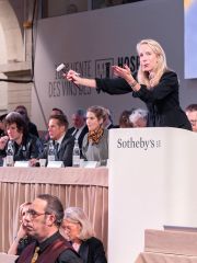 bidding during the 2025 Hospices de Beaune wine auction