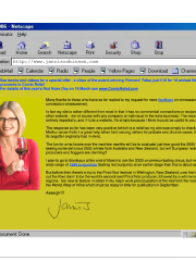 screenshot of JancisRobinson.com from 2001