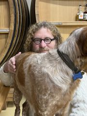 Shaggy (Sylvain Pataille) and his dog Scoubidou