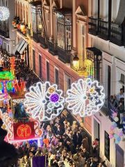 Three Kings parade in Seville 6 Jan 2026