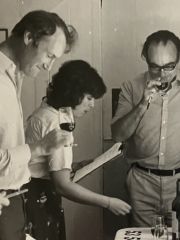 Tasters of 1976s at Bulcamp in June 1980