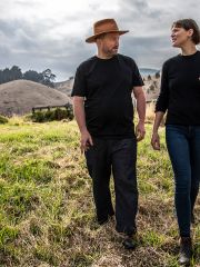 Patrick Sullivan & Megan McLaren in Gippsland - Photo by Guy Lavoipierre