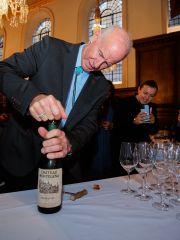Bo Barrett with Chateau Montelena 1973 Chardonnay