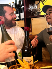 Chris Keets (left) and Banele Vanele (right)