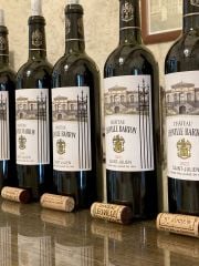 Léoville Barton - line-up of wines for vertical tasting
