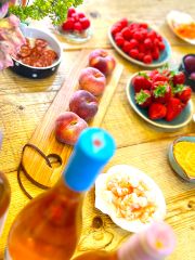 rosé picnic by Tamlyn Currin