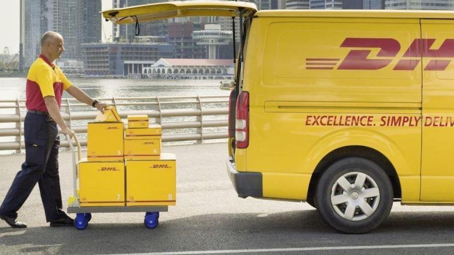DHL van